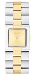 Calvin Klein CK25100115 мужские часы, серебристо-золотистые