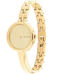 Мужские часы Calvin Klein CK25200279, золотистые, 28 мм
