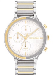 Calvin Klein CK25200239 мужские часы, серебристо-золотистые