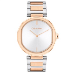 Calvin Klein CK25200251 мужские часы, серебристый/розовый оттенок