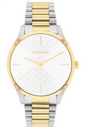 Calvin Klein CK25200167 мужские часы, серебристо-золотые
