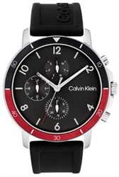 Calvin Klein CK25200072 Чёрные мужские часы 46 мм