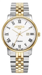 Roamer 971856-48-25-50 Men's Watch, Silver/Gold