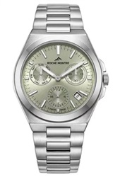Roche Montre Engadin Full Date RMG6018-03 Silver Men's Watch