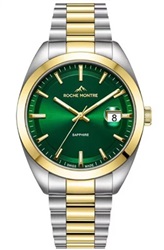 Roche Montre RMG6003-06 мужские часы, серебристо-золотистые
