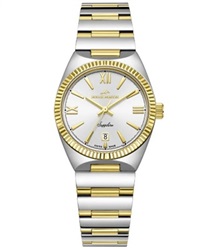 Roche Montre RML5001-05 мужские часы, серебристо-золотистые