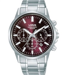Lorus RT377KX9, серебристые мужские часы