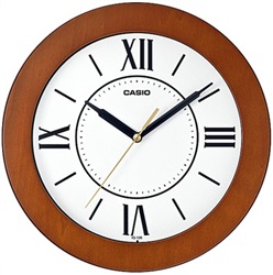 Casio IQ-126-5BDF Brown Wall Clock