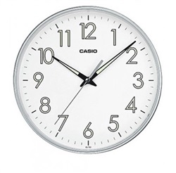 Casio IQ-150-8DFA Silver Wall Clock