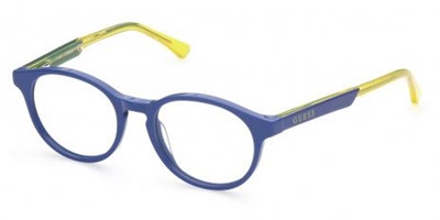 Guess GU9205V 090 Kids' Optical Frames, Blue