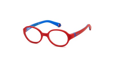 Polaroid PLD K004 Children's Optical Frames, Red, 4E3