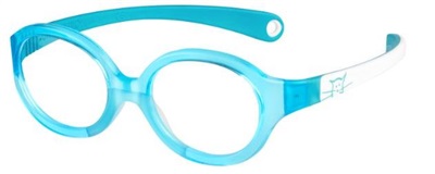 Safilo 0001 I75 — синяя детская оправа для очков