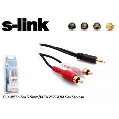 S-Link SL-857 Стереокабель 1.5m