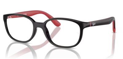 Ray-Ban Kids RY1632 Çocuk Optik Gözlük Siyah Kırmızı 3928