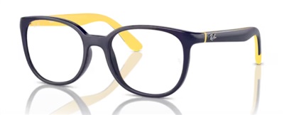 Ray-Ban Kids RY1631 3937 детская оправа для очков, тёмно-синяя и жёлтая
