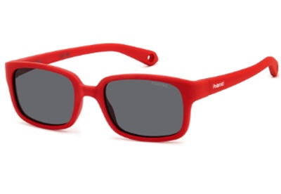 Polaroid K008/S 0Z3M9 Kids' Polarized Sunglasses, Red