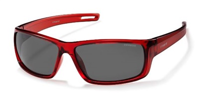 Polaroid P0423 Kids' Sunglasses Red C 0U7Y2 Polarized