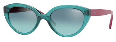 Vogue Eyewear VJ2002 Kids' Sunglasses Green 27817C Mirrored