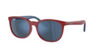 Ray-Ban Kids RJ9079S Çocuk Güneş Gözlüğü Mavi Kırmızı 716055 Aynali