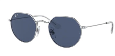 Ray-Ban Kids Junior Jack RJ9565S Çocuk Güneş Gözlüğü Gümüş 212/80 CR39 Organik 1.5