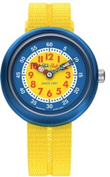 Flik Flak Retro Yellow FBNP189 Çocuk Kol Saati Sarı