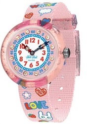 Flik Flak Wow Love FBNP135 Çocuk Kol Saati Pembe