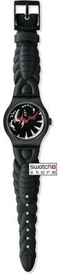 Swatch Scorpy Time ASUDB116 Kol Saati Siyah
