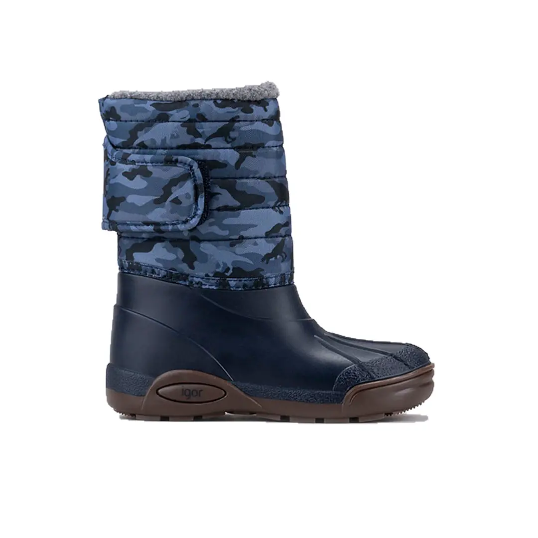 İGOR Topo Ski Boys’ Hook-and-Loop Boots