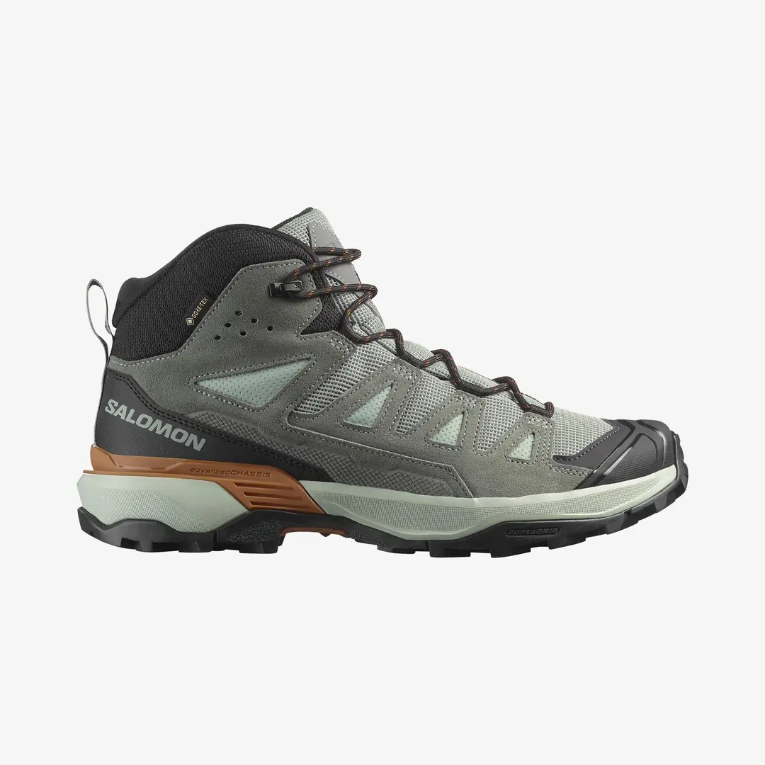 Salomon X Ultra 360 Leather Mid Göre-TEX Men's Boots