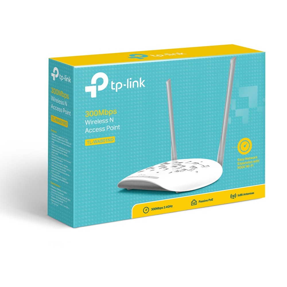 TP-LINK TL-WA801ND WRL TP-LINK 300MBPS N ACCESS PO.