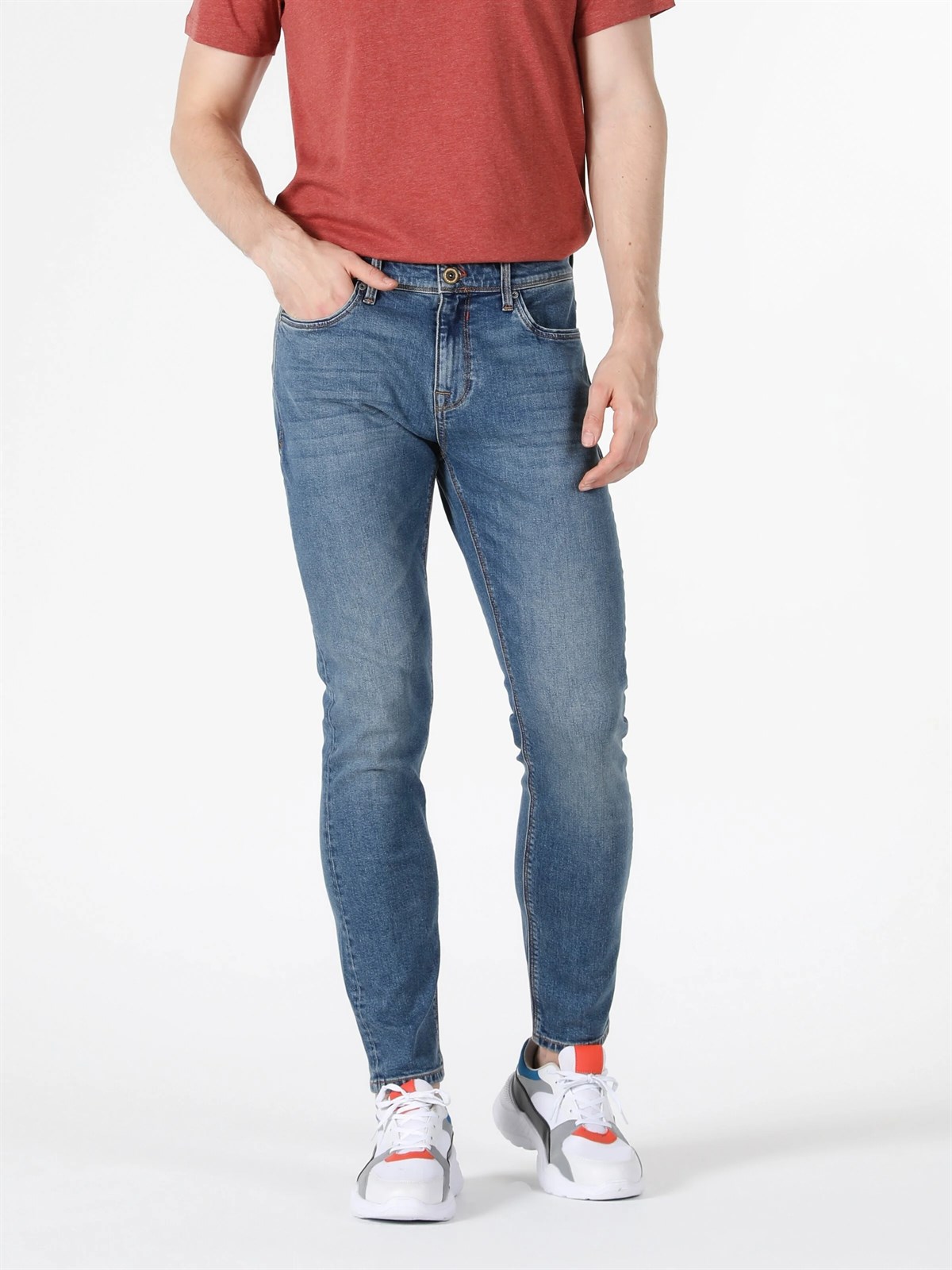 Denim Erkek Jean Pantolon 041 Danny Slim Fit