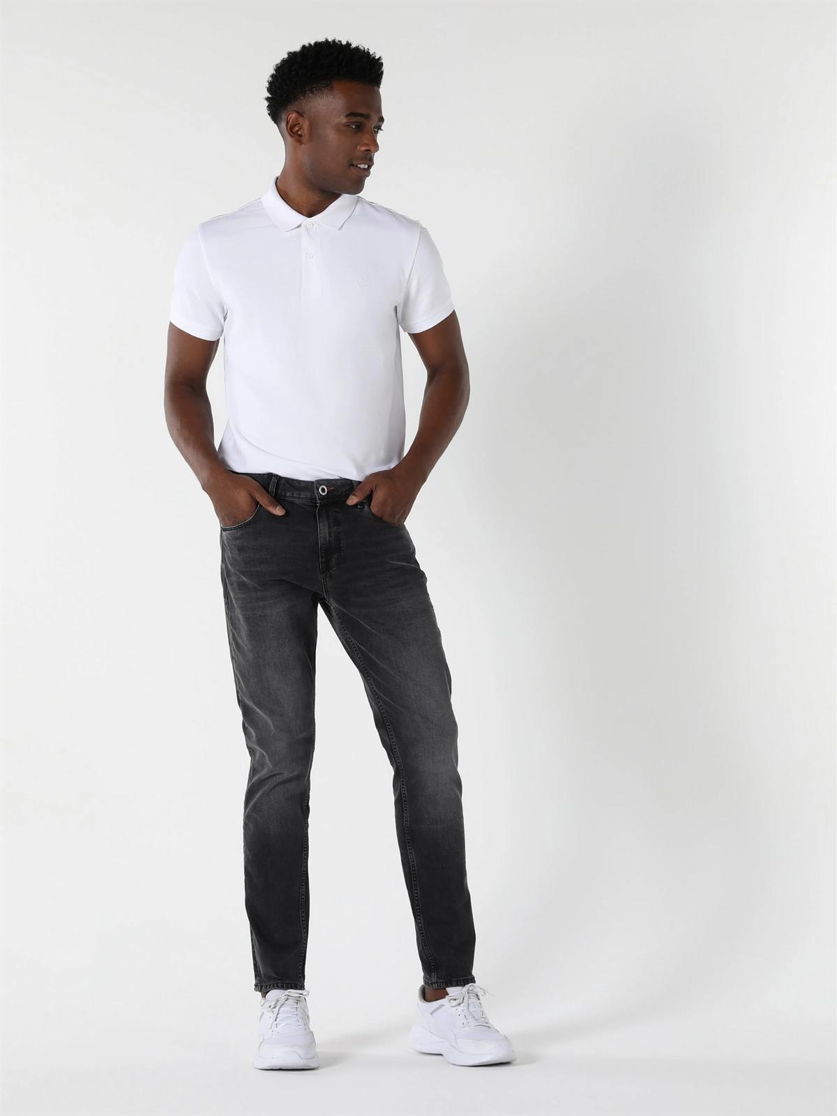 Örme Erkek Polo Yaka Kısa Kol T-Shirt Classic Fit