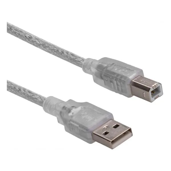 S-link SL-U2005 Usb2.0 5m Transparent Printer Cabl