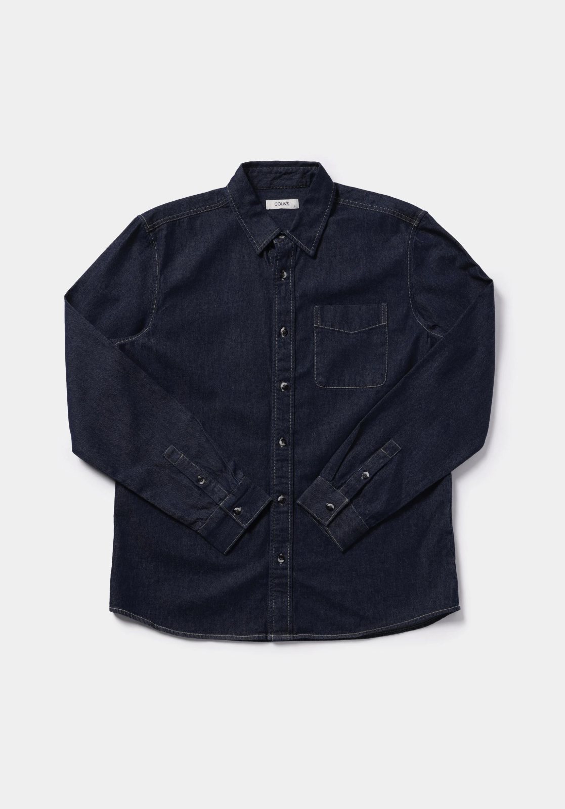 Colins 021 Joel Regular Fit Men's Long-Sleeve Denim Shirt 9364