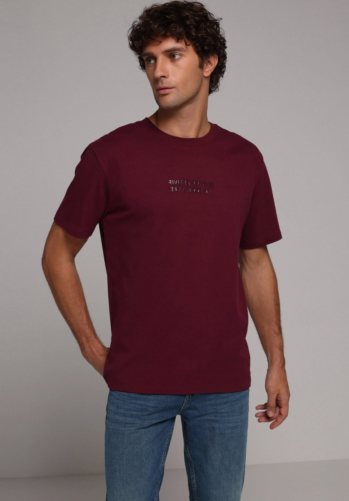 Örme Erkek Kısa Kol T-Shirt Comfort Fit