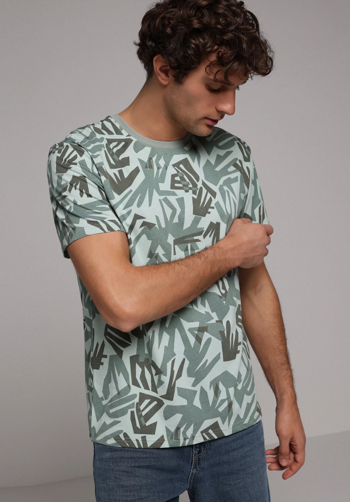 Örme Erkek Kısa Kol T-Shirt Regular Fit