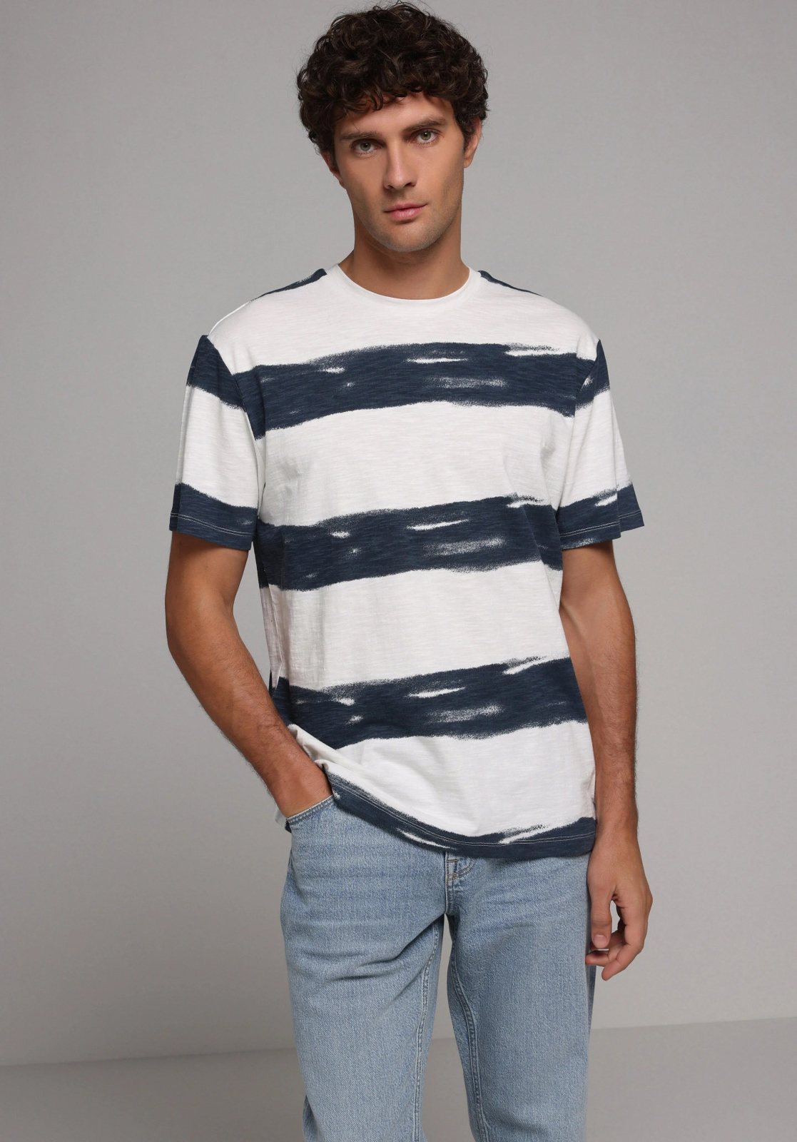 Örme Erkek Kısa Kol T-Shirt Comfort Fit