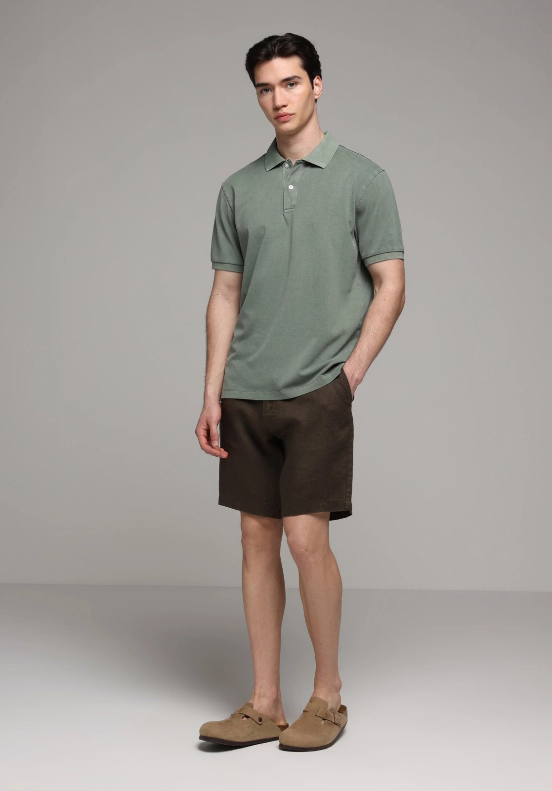 Dokuma Alt Erkek Şort Regular Fit
