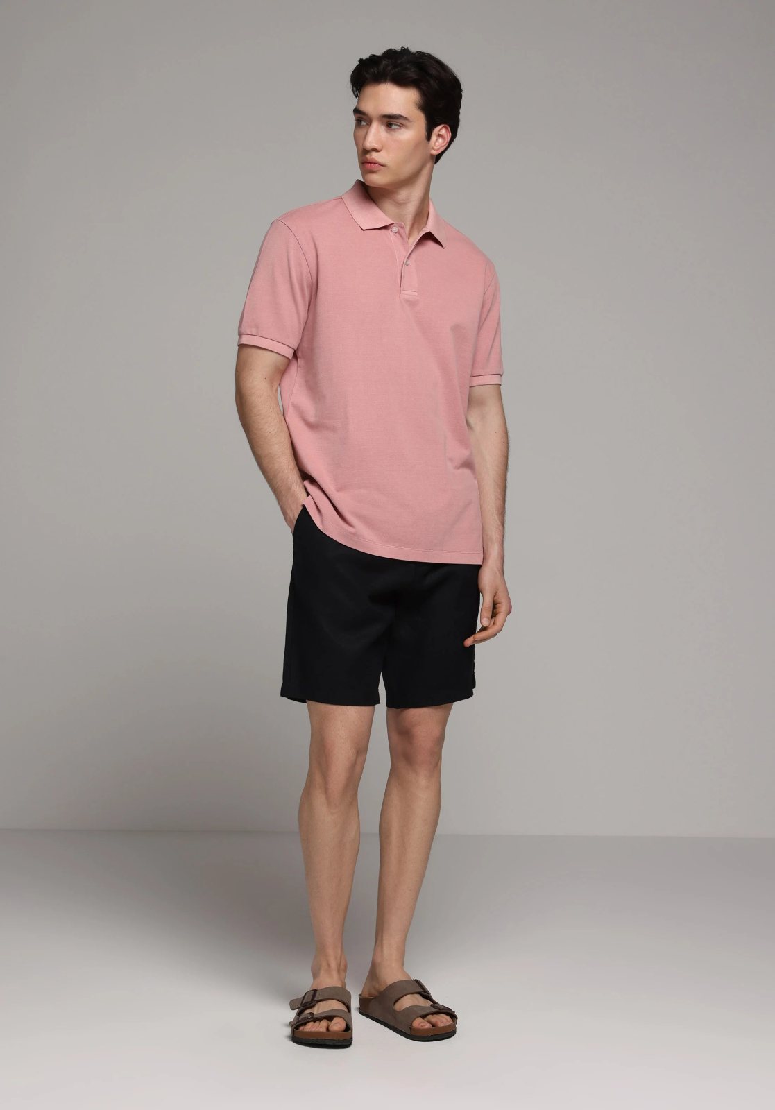 Dokuma Alt Erkek Şort Regular Fit