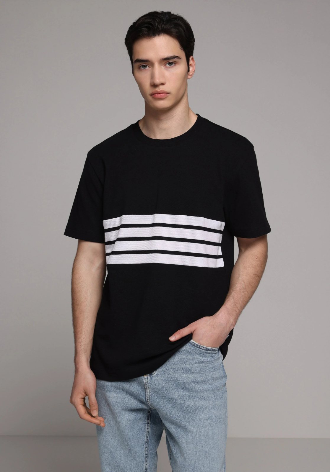 Örme Erkek Kısa Kol T-Shirt Regular Fit