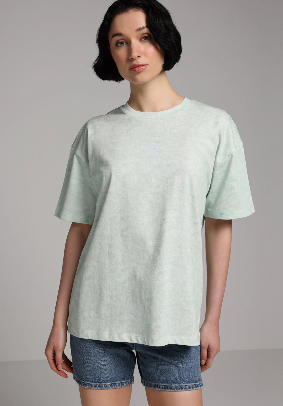 Örme Kadın Kısa Kol T-Shirt Relax Fit