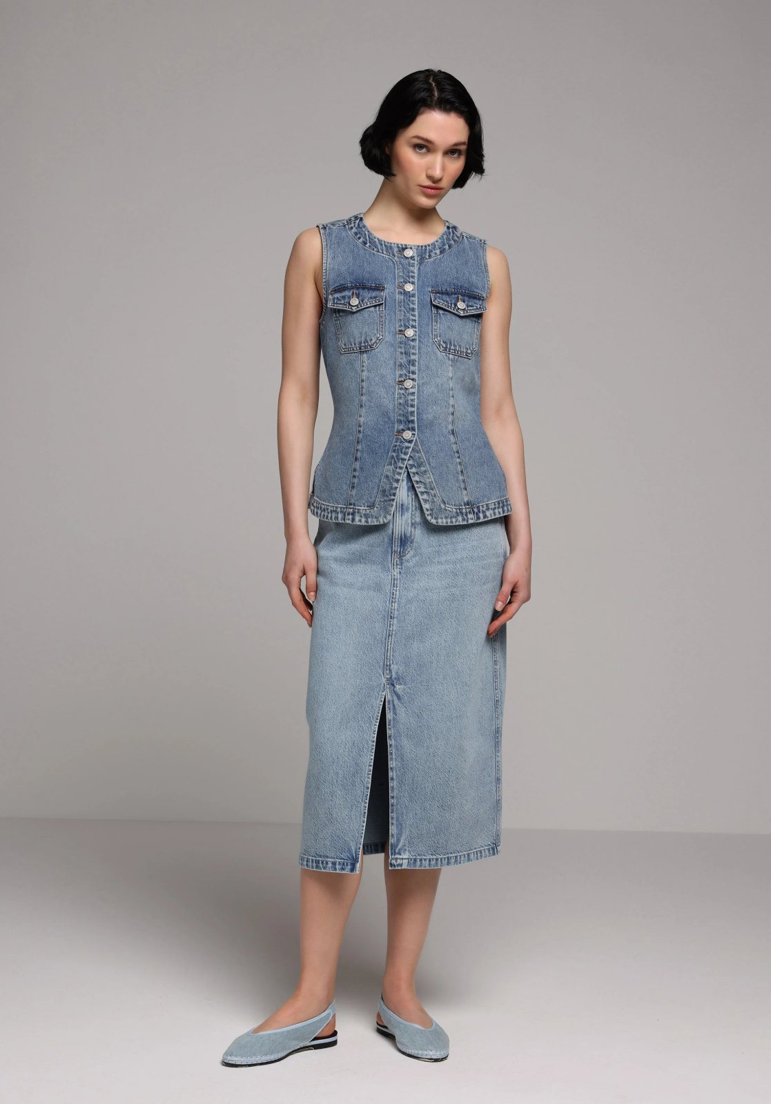 DENIM KADIN ETEK Regular Fit