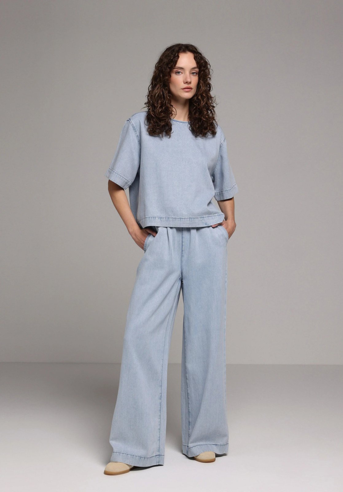 Denim Kadın Jean Pantolon 982 Mely Loose Fit