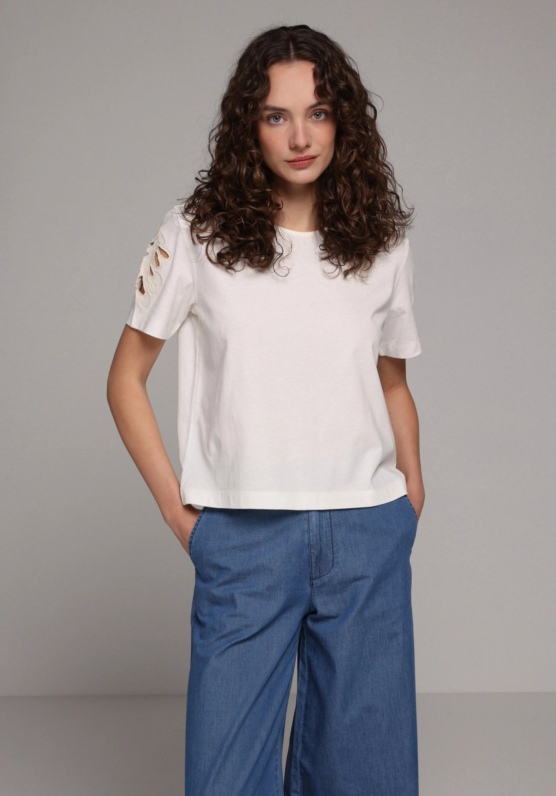Örme Kadın Kısa Kol Bluz Regular Fit