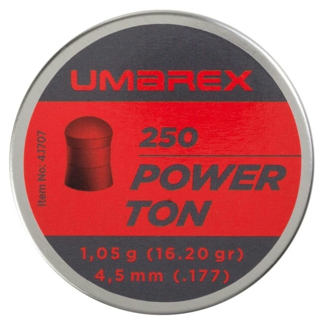 Пули Umarex Power Ton для пневматики, 4,5 мм, 250 шт.