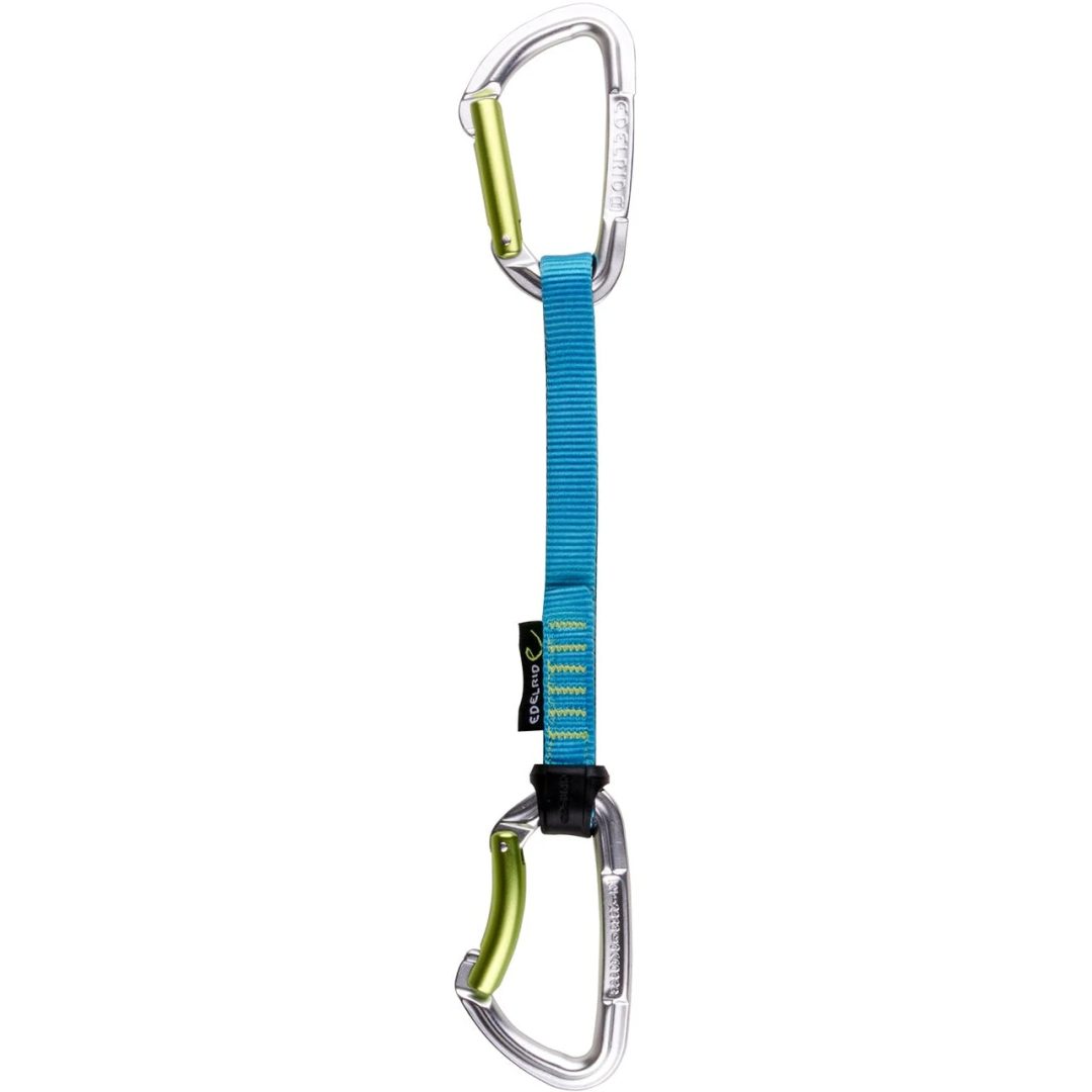 Edelrid Slash Express night-icemint (749) 18 см, одинарная оттяжка