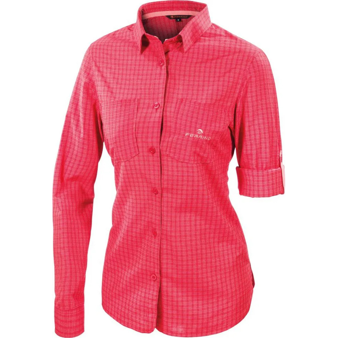 Ferrino Perinet Women's Long-Sleeved Shirt - Light Red