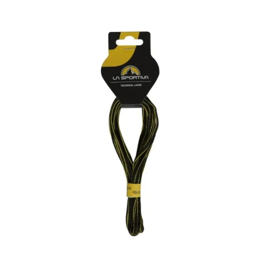 Шнурки La Sportiva Mountain Running, чёрно-жёлтые, 132 см
