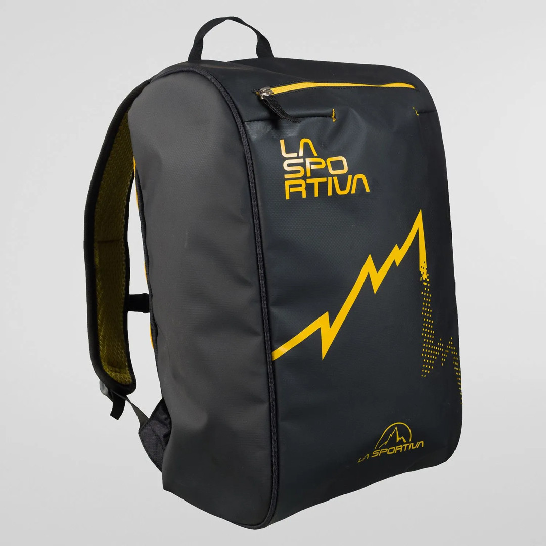 La Sportiva 8020647784295 Сумка для скалолазания, чёрно-жёлтая