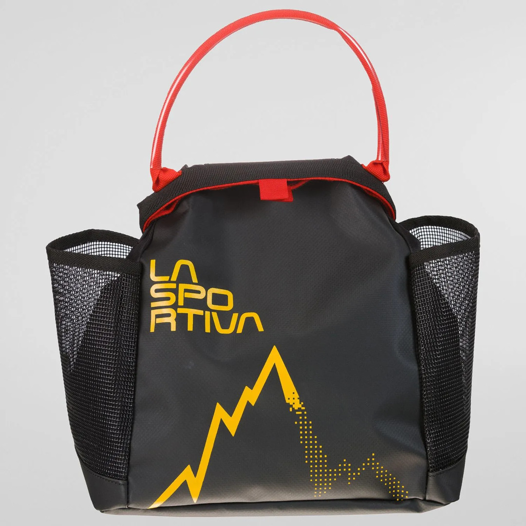 La Sportiva Training Chalk Bag — чёрно-жёлтая сумка для магнезии